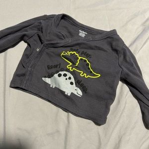 Newborn dinosaur shirt